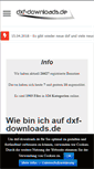 Mobile Screenshot of dxf-downloads.de